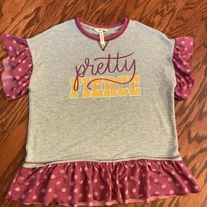 Matilda Jane Girls Top size 14 GUC